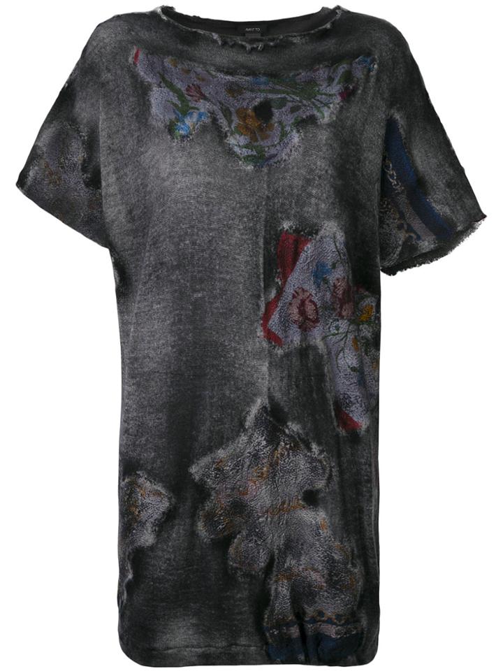 Avant Toi Printed Blouse - Unavailable