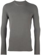 Label Under Construction Crew Neck Sweater, Men's, Size: Medium, Green, Cashmere
