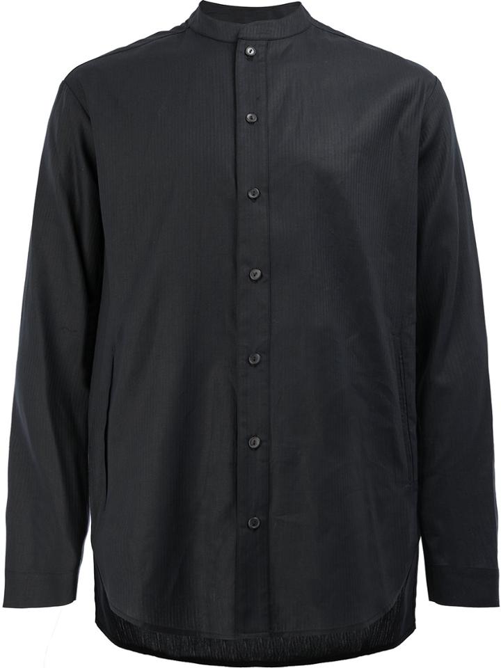 L'eclaireur Hoffman Long Sleeve Shirt - Black
