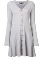 Derek Lam Sweater Dress, Women's, Size: Medium, Grey, Cashmere