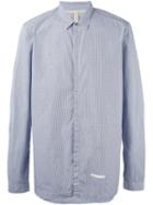 Dnl Concealed Fastening Shirt, Men's, Size: 40, Blue, Cotton/polyamide