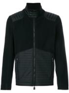 Moncler Grenoble Quilted Detail Fleece - Black