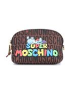 Moschino Logo Make-up Bag