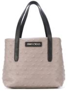 Jimmy Choo - Sara Tote - Women - Leather - One Size, Grey, Leather