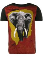 Jean Paul Gaultier Pre-owned Elephant Print T-shirt - Black