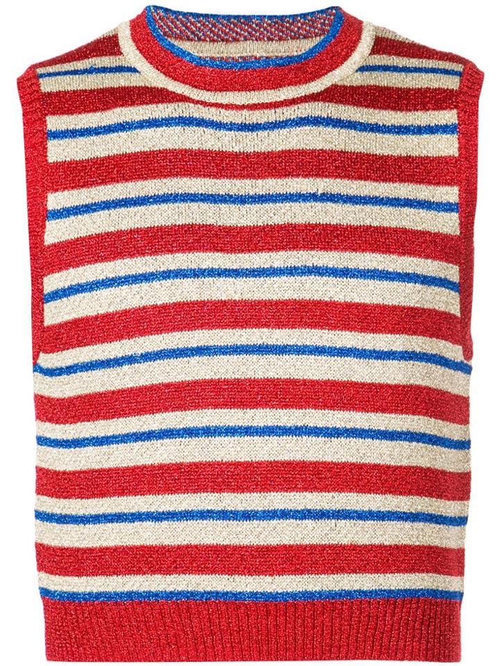Lazoschmidl Gregor Knitted Tank Top - Red