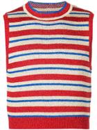 Lazoschmidl Gregor Knitted Tank Top - Red