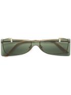 Gucci Eyewear Convertible Glasses - Gold