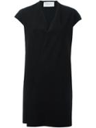 Harris Wharf London Cap Sleeve Waistcoat, Women's, Size: Small, Black, Polyester
