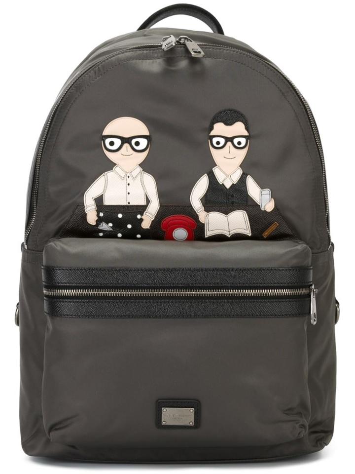 Dolce & Gabbana 'volcano' Designers Patch Backpack