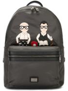 Dolce & Gabbana 'volcano' Designers Patch Backpack