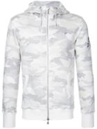 Loveless - Camouflage Zip-up Sweatshirt - Men - Cotton/polyester/tencel - 1, White, Cotton/polyester/tencel