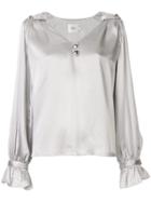 Aje Eden Blouse - Silver