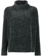 Fabiana Filippi Roll-neck Flared Sweater - Green