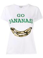 Natasha Zinko Go Bananas! Print T-shirt - White