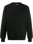 Dirk Bikkembergs Embroidered Logo Sweatshirt - Black