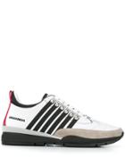 Dsquared2 Continuativa Stripes Sneakers - White