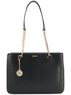 Dkny Chain Shopper - Black