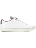 Lanvin Contrast Tongue Sneakers - White