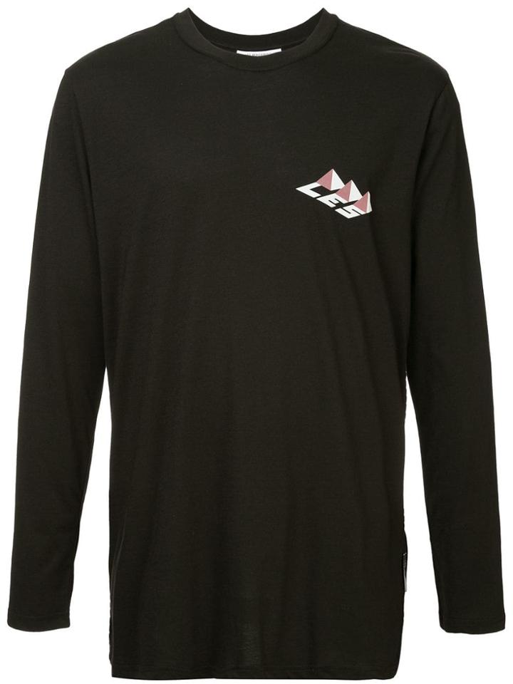 Les Benjamins Unmeo Long Sleeve Top - Black