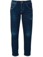 Citizens Of Humanity Slim-fit Cropped Jeans - Blue