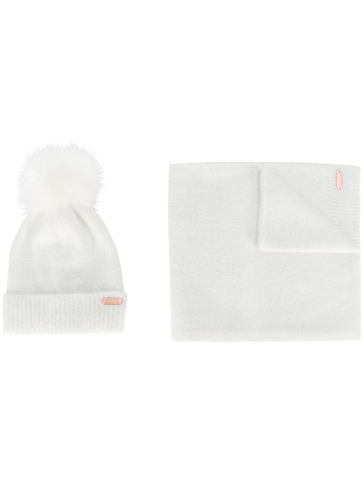 Barbour Barbour Lac0218 Cloud Synthetic->acrylic - White
