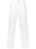 Kolor Casual Straight-leg Chinos - White