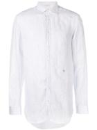 Massimo Alba Striped Long-sleeve Shirt - White