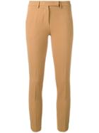 Blanca Slim-fit Cropped Trousers - Neutrals
