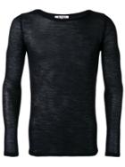 Barena Plain Sweatshirt, Men's, Size: Small, Blue, Silk/cashmere/virgin Wool