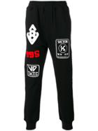 Ktz Patches Track Pants - Black