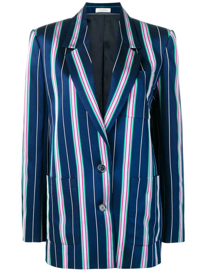 Nina Ricci Striped Blazer - Blue
