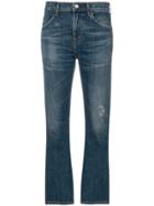 Citizens Of Humanity Cropped Bootcut Jeans - Blue