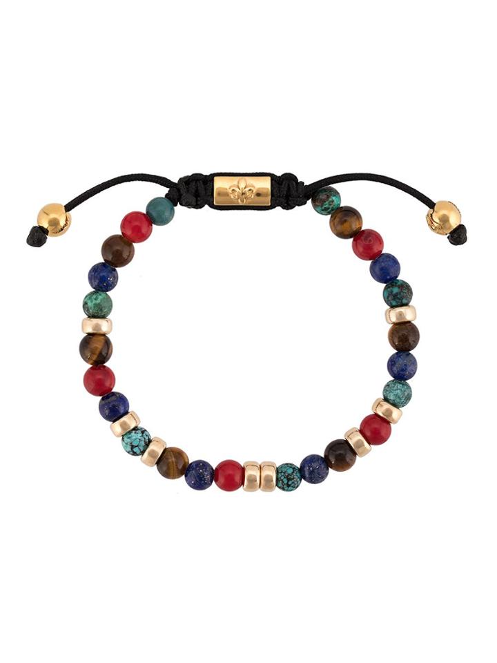 Nialaya Jewelry Jade Beaded Bracelet - Multicolour