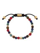 Nialaya Jewelry Jade Beaded Bracelet - Multicolour