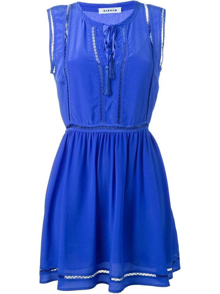 P.a.r.o.s.h. Cut-out Detail Short Dress