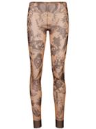 Dsquared2 Tattoo Printed Leggings - Nude & Neutrals