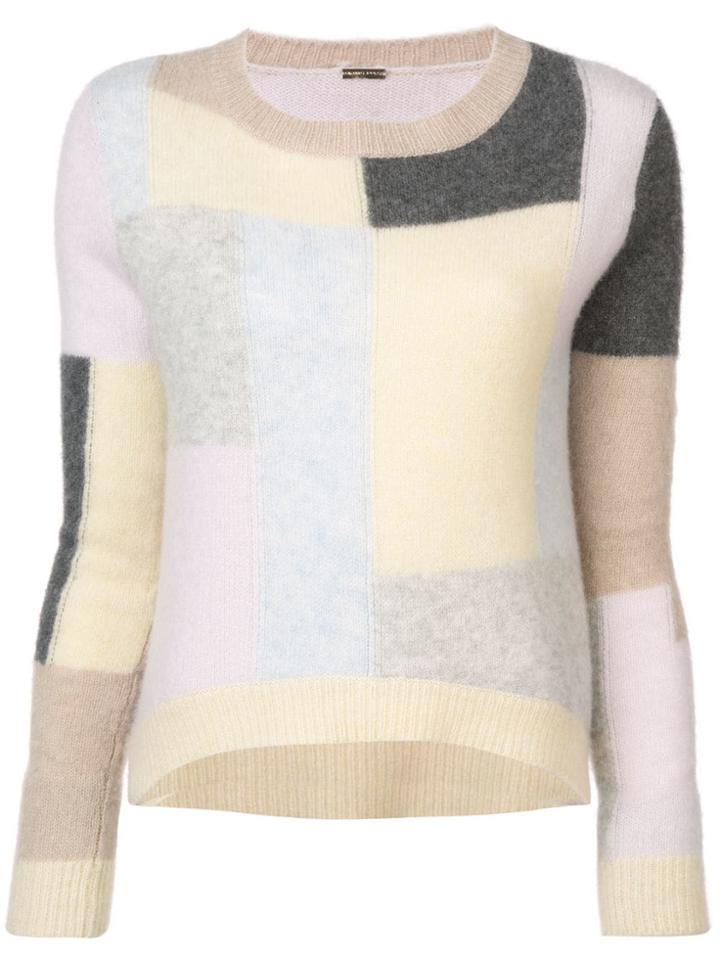 Adam Lippes Brushed Cashmere Jumper - Multicolour