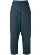 Labo Art Turned Up Hem Trousers - Blue