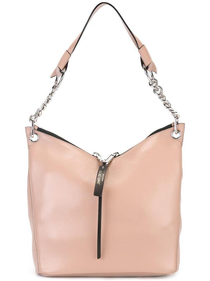Jimmy Choo 'raven' Shoulder Bag, Women's, Pink/purple, Nappa Leather