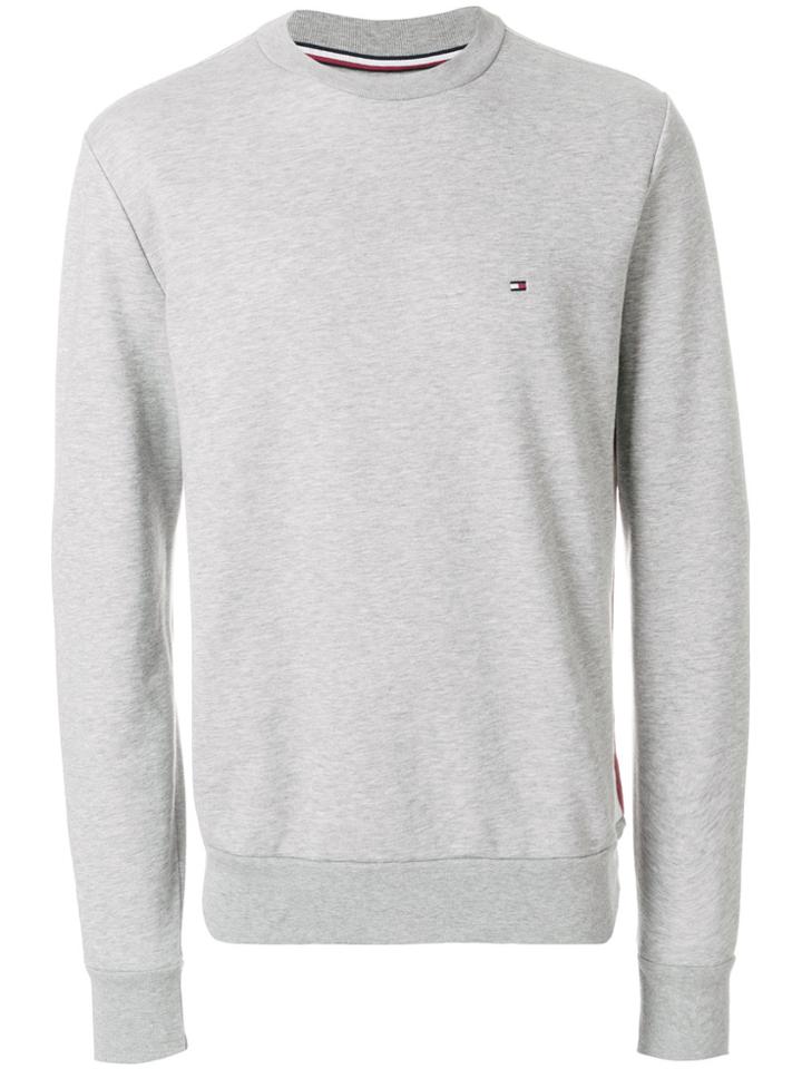 Tommy Hilfiger Classic Flag Sweatshirt - Grey