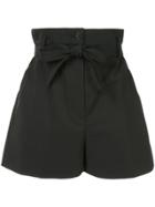 3.1 Phillip Lim Paper Bag Shorts - Black