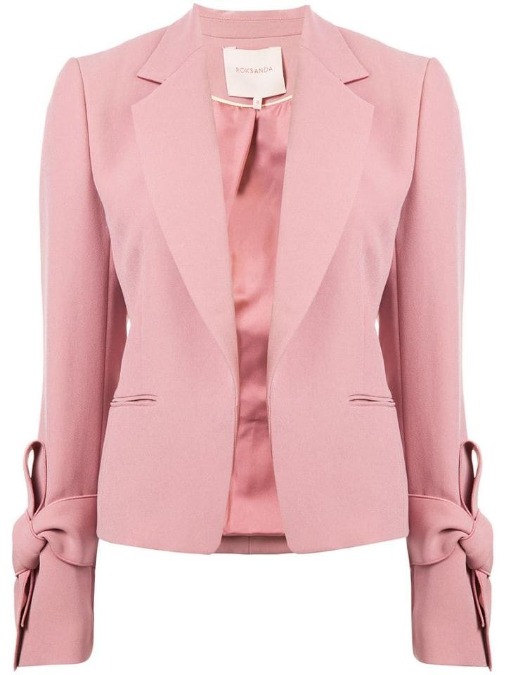 Roksanda Bow Cuff Blazer - Pink