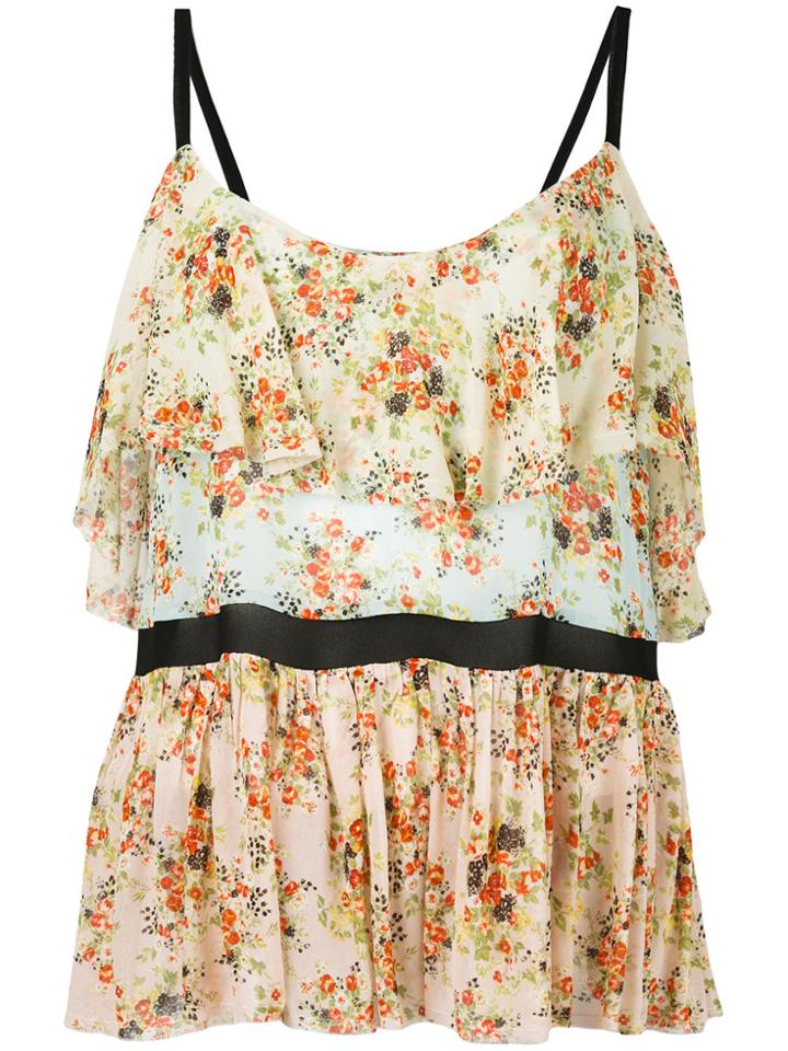 Jucca Floral Print Top - Multicolour