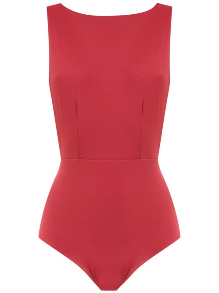 Haight Scoop Back Swimsuit - Red