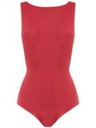 Haight Scoop Back Swimsuit - Red