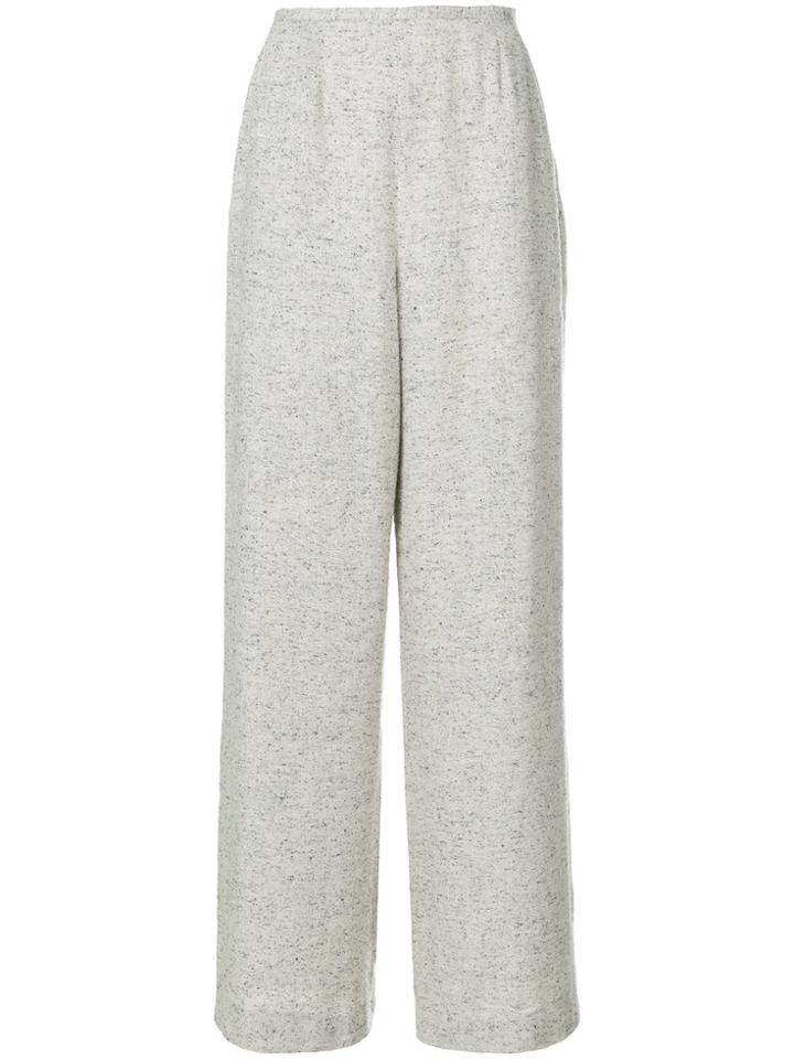 Jean Louis Scherrer Vintage Palazzo Trousers - Nude & Neutrals