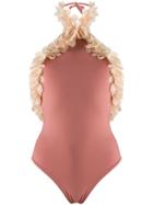 La Reveche Embellished One-piece - Pink