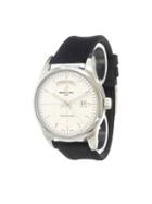 'transocean Day & Date' Analog Watch, Men's, Stainless Steel, Breitling