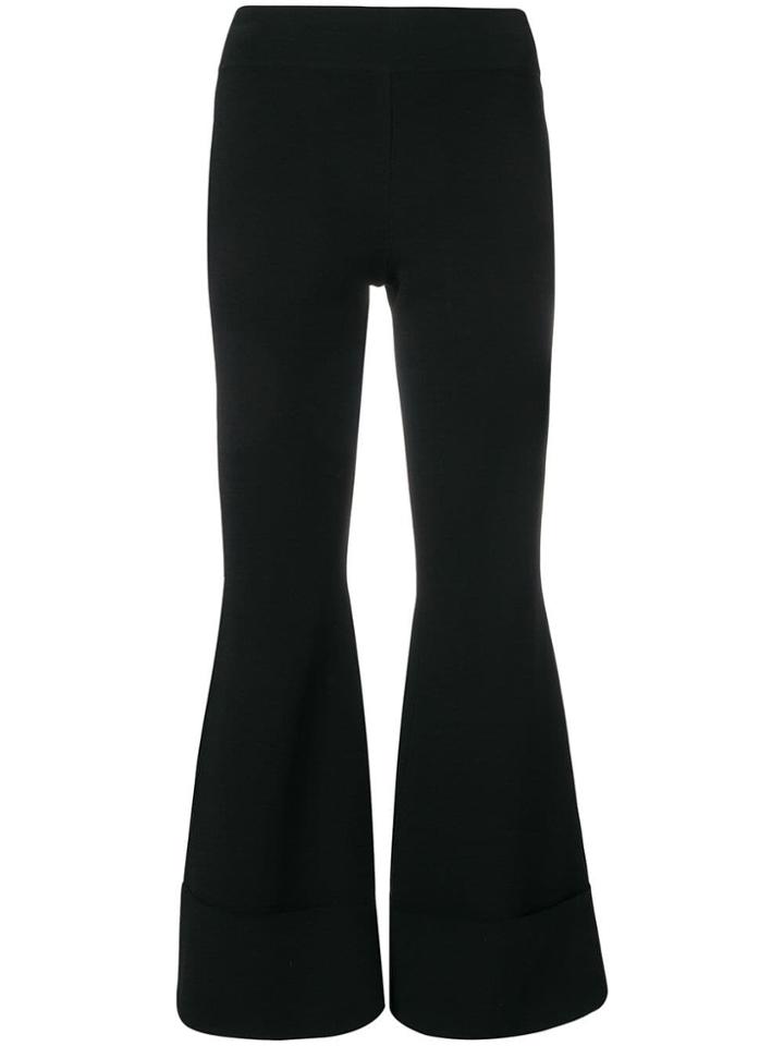 Stella Mccartney Kick Flare Trousers - Black